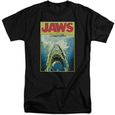 Jaws Bright Jaws Men's 18/1 Tall Cotton Short-Sleeve T-Shirt
